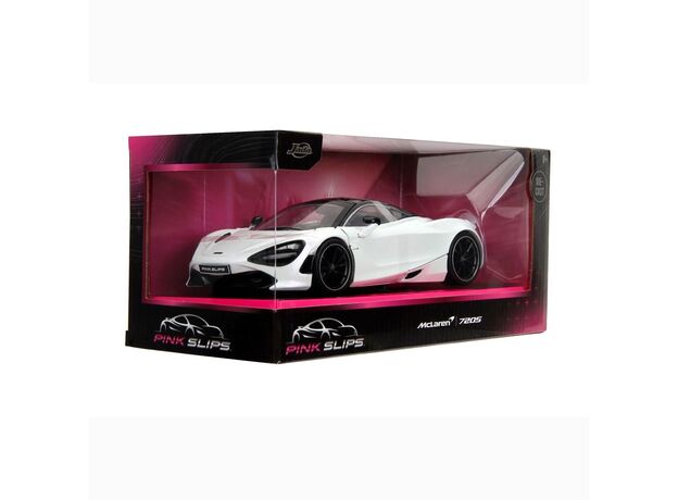 ماشین فلزی مک لارن 720S سری Pink Slips مدل سفید با مقیاس 1:24, image 12