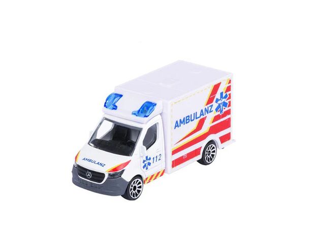 پک 3 تایی ماشين فلزی 7 سانتی Majorette سری Rescue  مدل آمبولانس, تنوع: 8503004001038-Ambulance, image 2