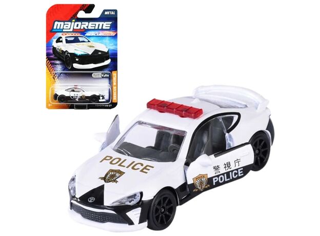 پک تکی ماشين فلزی 7 سانتی Majorette سری Rescue World Premium مدل پلیس Toyota 86 GT, image 3