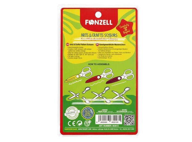 ست قیچی هنر و کاردستی Fonzell, image 10