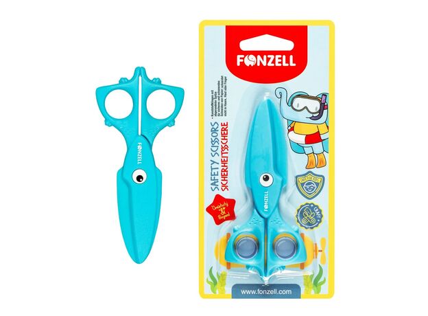 قیچی ایمن مدل ماهی مرکب Fonzell, تنوع: 463012-Squid, image 