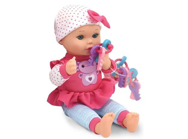 عروسک نوزاد 30 سانتی به همراه دسته کلید Little Darlings, image 3