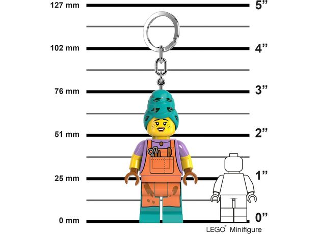 جاکلیدی 7 سانتی چراغ دار لگویی سفالگر IQ Lego, تنوع: 53544P-Potter, image 9
