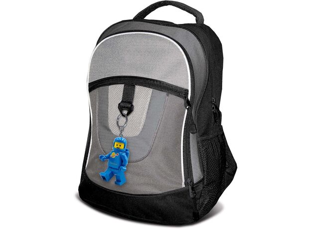 جاکلیدی 7 سانتی چراغ دار فضانورد لگویی با لباس آبی IQ Lego, تنوع: 53541P-Blue, image 5