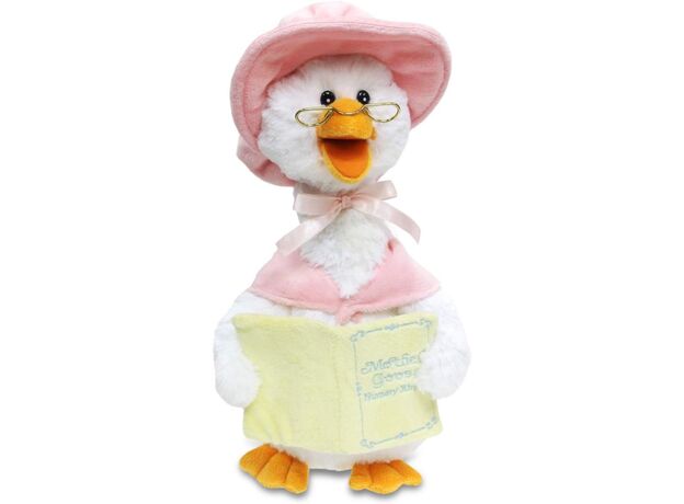 عروسک پولیشی 35 سانتی غاز مادر متحرک و آوازخوان صورتی Cuddle Barn, تنوع: 42862-Pink, image 6