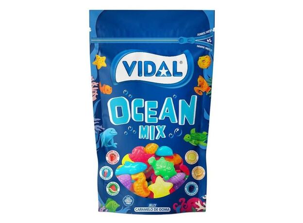 پاستیل 180 گرمی میکس اقیانوسی Vidal, image 
