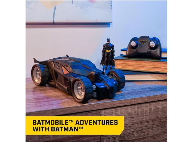 ماشین کنترلی Batmobile با مقیاس 1:20 به همراه فیگور DC Comics, image 3