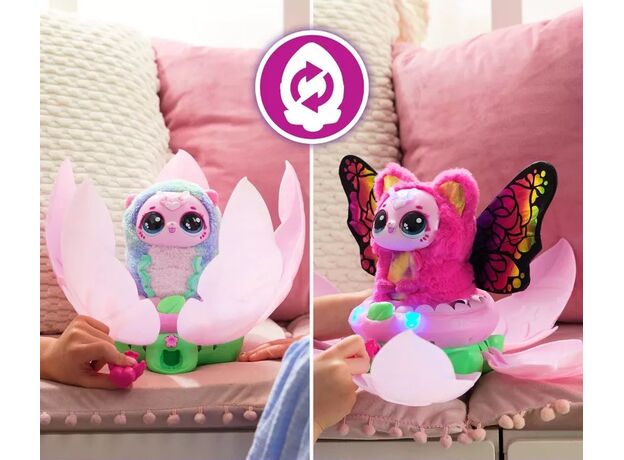عروسک سورپرایزی هچیمال بلومبلز  Hatchimals Bloomables مدل Kittyfly, image 11