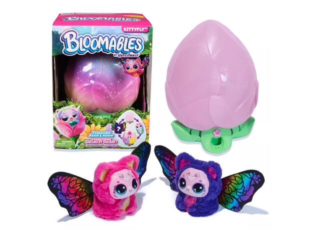 عروسک سورپرایزی هچیمال بلومبلز  Hatchimals Bloomables مدل Kittyfly, image 