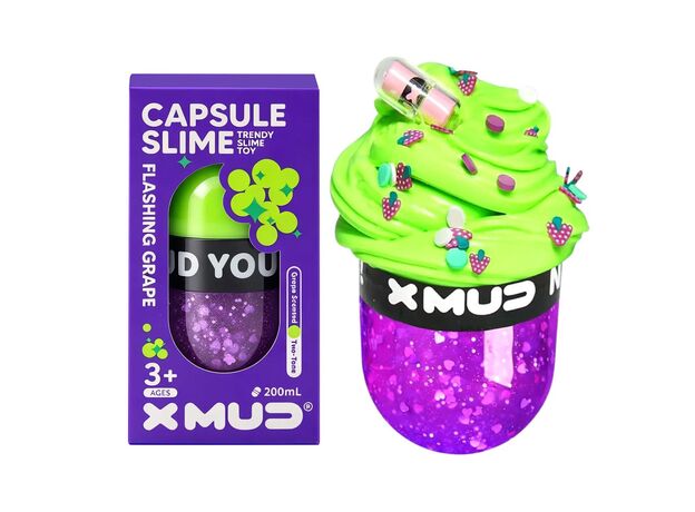 اسلایم کپسولی با رایحه انگور درخشان X Mud, تنوع: 2786-Grape, image 5