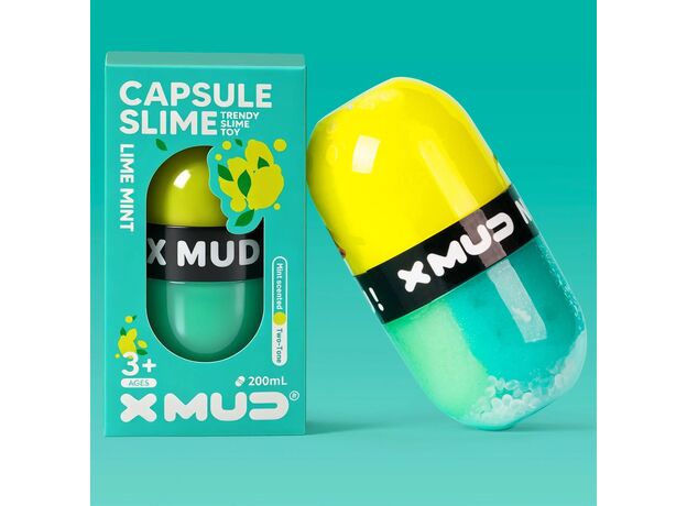 اسلایم کپسولی با رایحه لیمو و نعنا X Mud, تنوع: 2787-Lime, image 