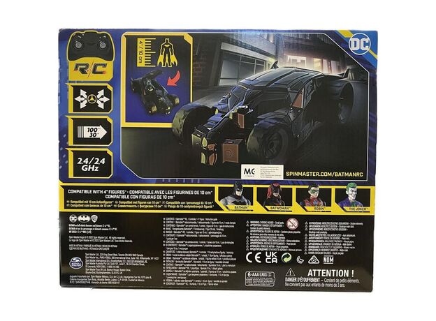 ماشین کنترلی Batmobile با مقیاس 1:20 به همراه فیگور DC Comics, image 15
