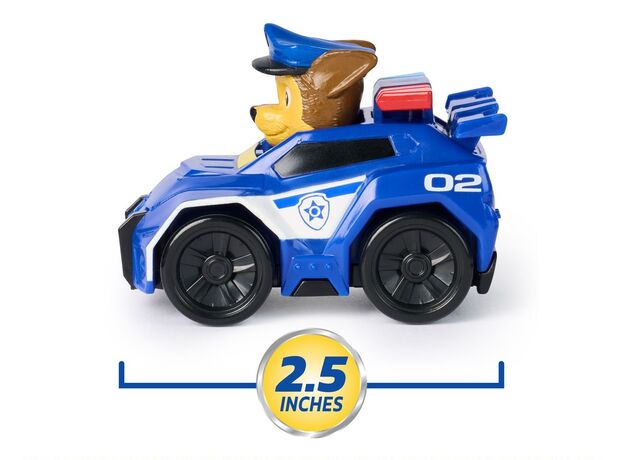 ماشین 6 سانتی به همراه فیگور چیس سگ های نگهبان Paw Patrol سری Search and Rescue, تنوع: 6074737-Chase, image 4