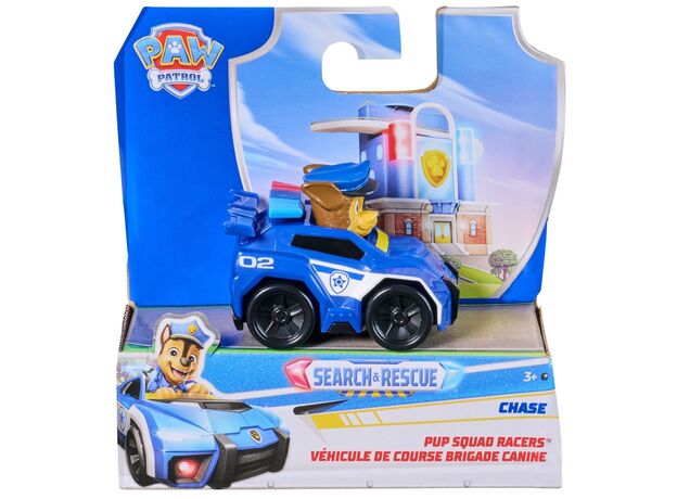 ماشین 6 سانتی به همراه فیگور چیس سگ های نگهبان Paw Patrol سری Search and Rescue, تنوع: 6074737-Chase, image 6