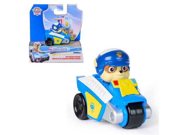 ماشین 6 سانتی به همراه فیگور رابل سگ های نگهبان Paw Patrol سری Search and Rescue, تنوع: 6074737-Rubble, image 