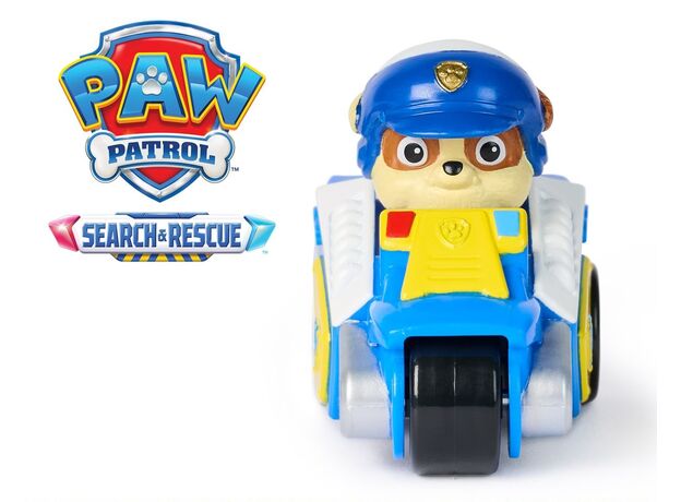 ماشین 6 سانتی به همراه فیگور رابل سگ های نگهبان Paw Patrol سری Search and Rescue, تنوع: 6074737-Rubble, image 3