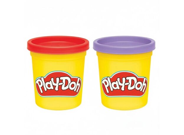 پک 2 تایی خمیربازی  Play Doh مدل بنفش و قرمز, تنوع: G1272-Purple, image 2
