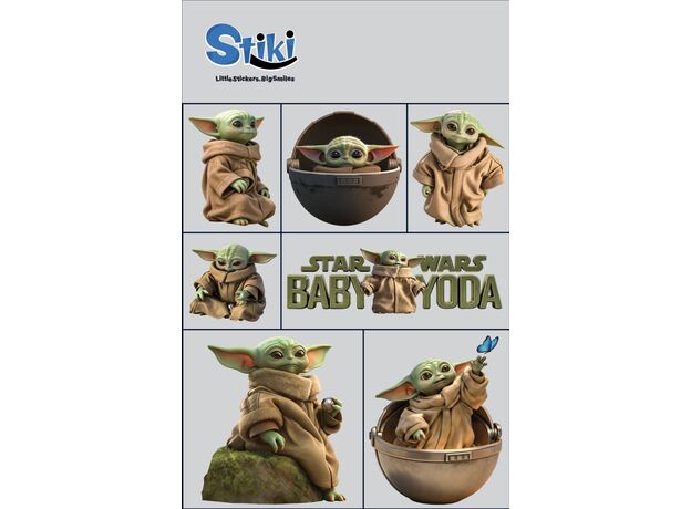 استیکر برجسته Stiki مدل بیبی یودا  (45), image 