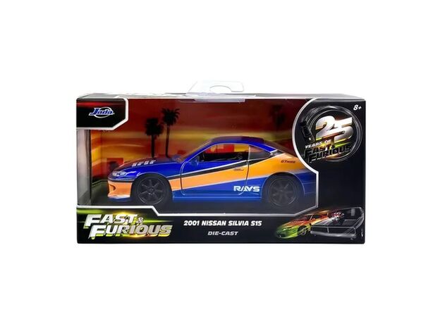 ماشین فلزی نیسان Fast & Furious مدل Silvia S15 با مقیاس 1:32, image 
