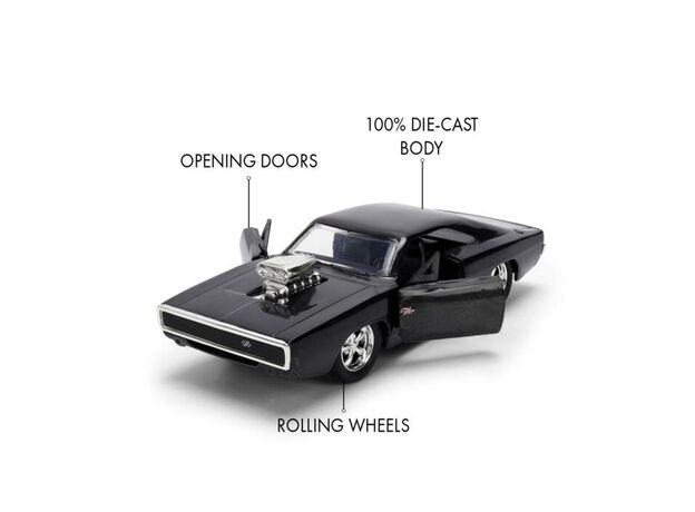 ماشین فلزی دوج چارجر Fast & Furious مدل R/T با مقیاس 1:32, image 10