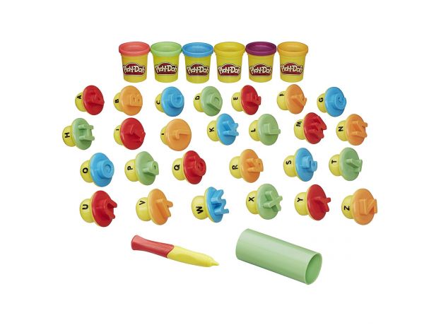 ست خمیربازی آموزش حروف انگلیسی Play Doh, image 3