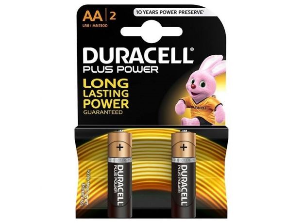باتری قلمی دوراسل مدل Plus Power Duralock بسته 2 عددی, image 