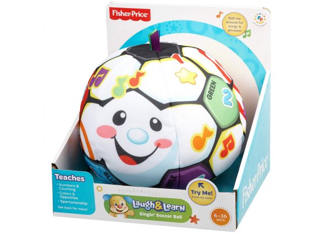 بازی آموزشی توپ فوتبال موزیکال Fisher Price, image 2