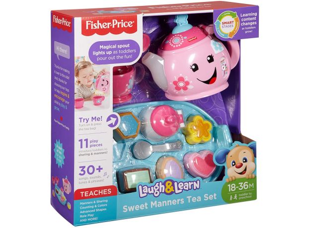 بازی آموزشی ست چای خوری جادویی Fisher Price, image 2