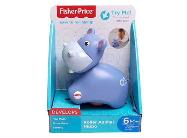 اسب آبی چرخ دار  fisher price, image 