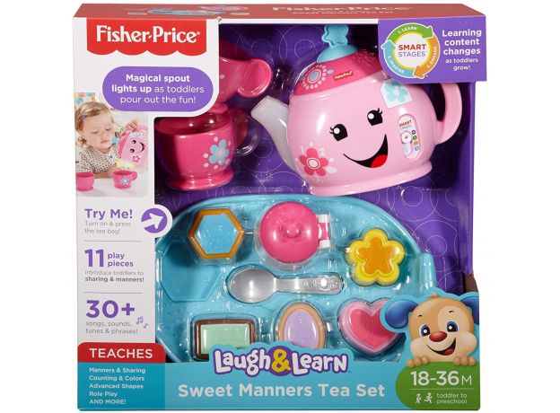 بازی آموزشی ست چای خوری جادویی Fisher Price, image 