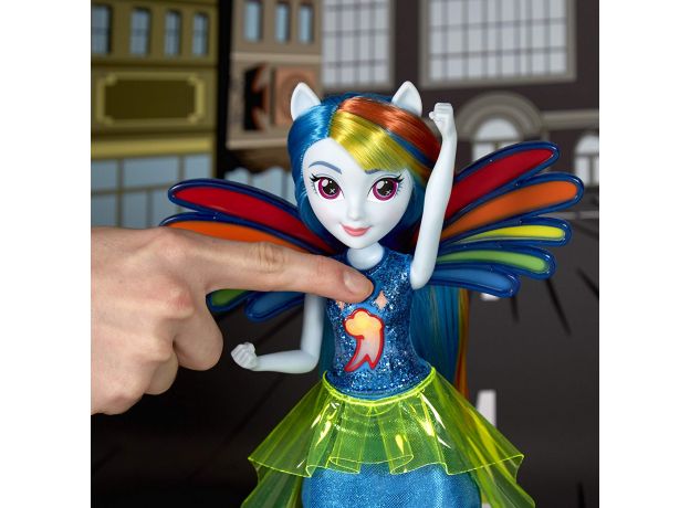 عروسک 28 سانتی فشن مدل Rainbow Dash مای لیتل پونی, تنوع: E1984EU40-Rainbowdash, image 6