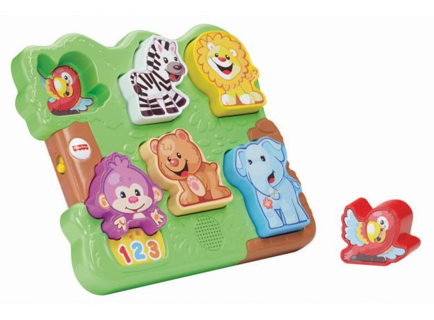 پازل موزیکال Fisher Price مدل حیوانات باغ وحش, تنوع: CGM43-Zoo, image 9