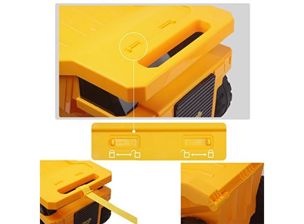 چمدان کامیون تراک – زرد, image 3