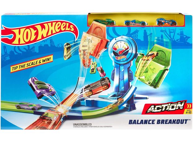 پیست ماشین سواری تعادلی Hot wheels, image 