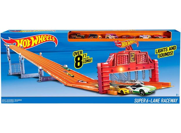 پیست بزرگ 6 لاین Hot Wheels, image 