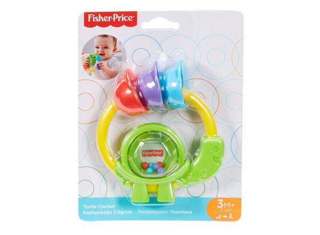 جغجغه لاک پشتFisher Price, image 