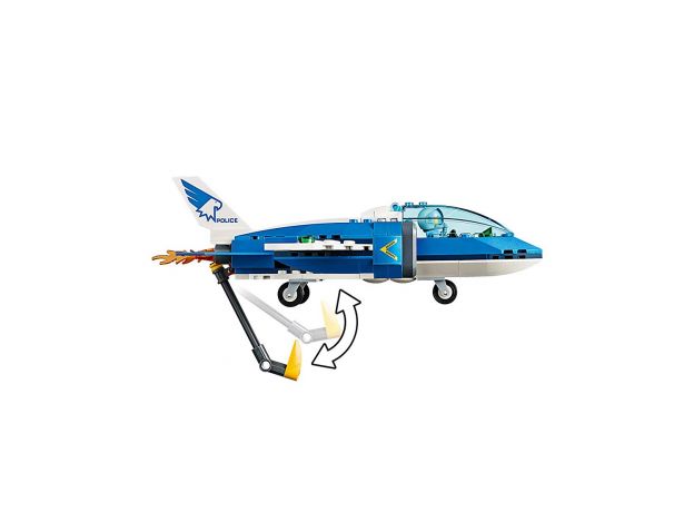 لگو سیتی مدل دستگیری هوایی پلیس با چتر نجات (60208), image 6