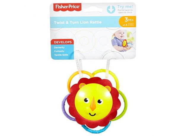 جغجغه چرخان Fisher Price ( شیر), image 