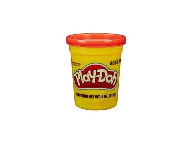 خمیربازی 112 گرمی Play Doh (نارنجی), تنوع: B6756EU4-Single Tub Orange, image 