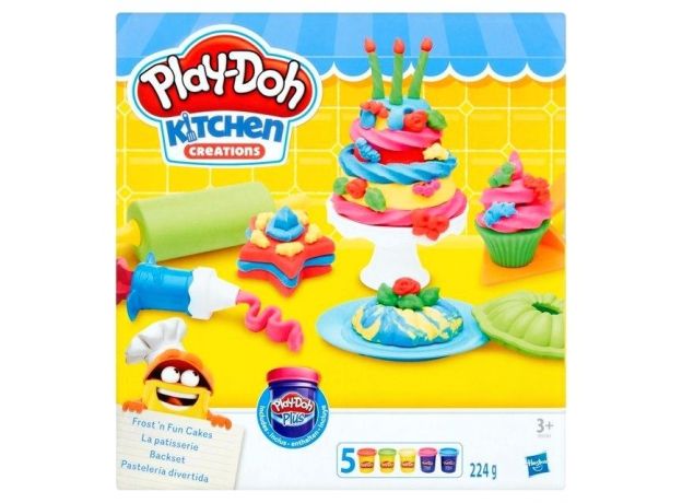 ست خمیر بازی کیک پزی Play Doh, image 