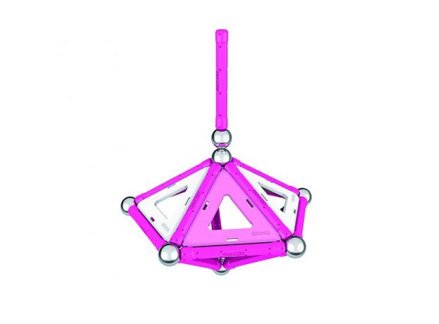 بازی مغناطیسی 68 قطعه‌ای جیومگ مدل Pink, image 18