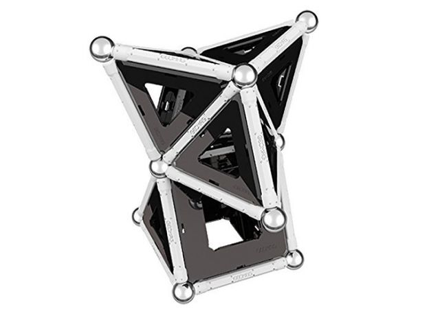 بازی مغناطیسی 68 قطعه‌ای جیومگ مدل Black and White, image 4