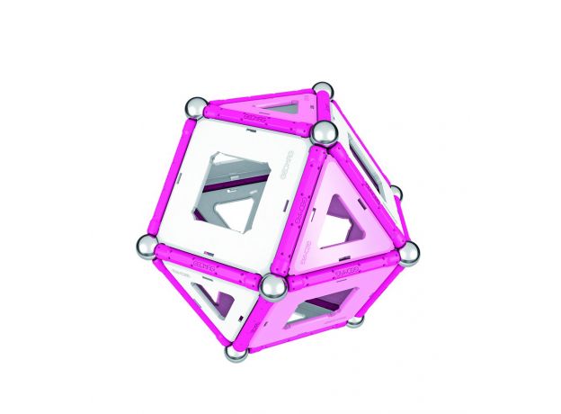 بازی مغناطیسی 68 قطعه‌ای جیومگ مدل Pink, image 8