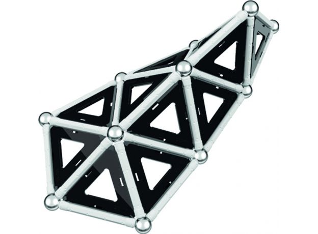 بازی مغناطیسی 68 قطعه‌ای جیومگ مدل Black and White, image 12