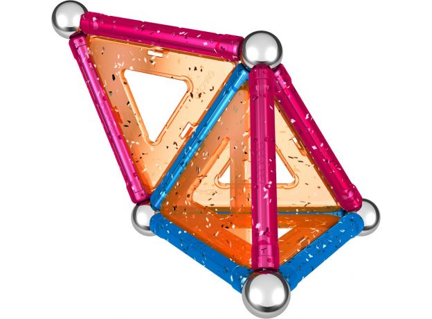 بازی مغناطیسی 22 قطعه‌ای جیومگ مدل Glitter, image 14