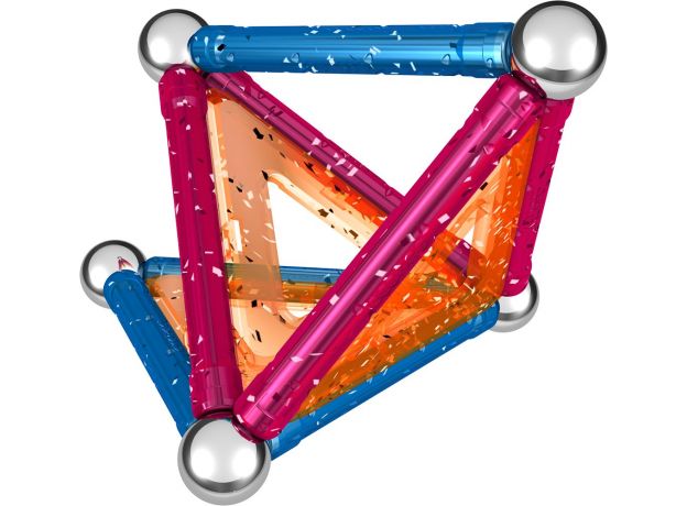 بازی مغناطیسی 22 قطعه‌ای جیومگ مدل Glitter, image 8