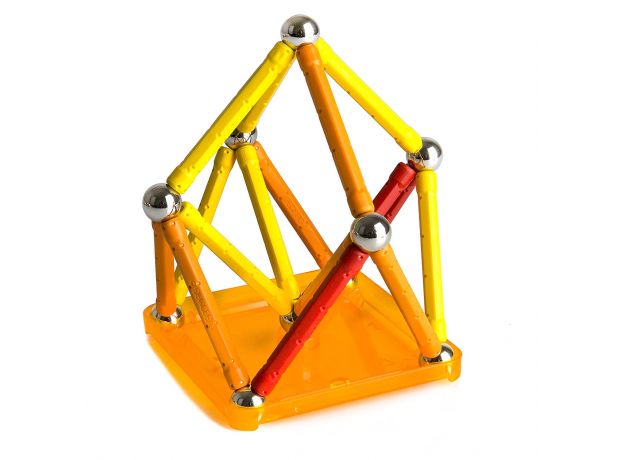 بازی مغناطیسی 64 قطعه‌ای جیومگ مدل Color, image 2