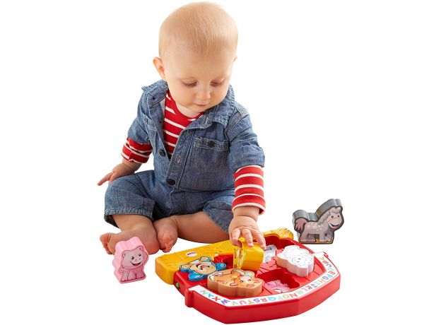 پازل موزیکال Fisher Price مدل حیوانات مزرعه, تنوع: CGM43-Farm, image 7