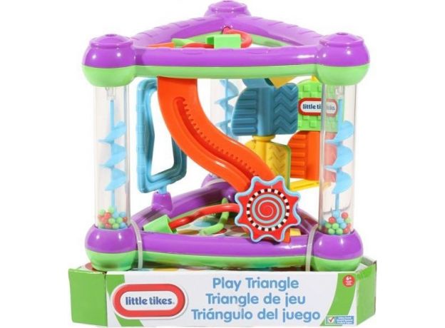 سه ‌گوش اسرارآمیز Little Tikes مدل بنفش و سبز, تنوع: 635052M-Purple and Green, image 4