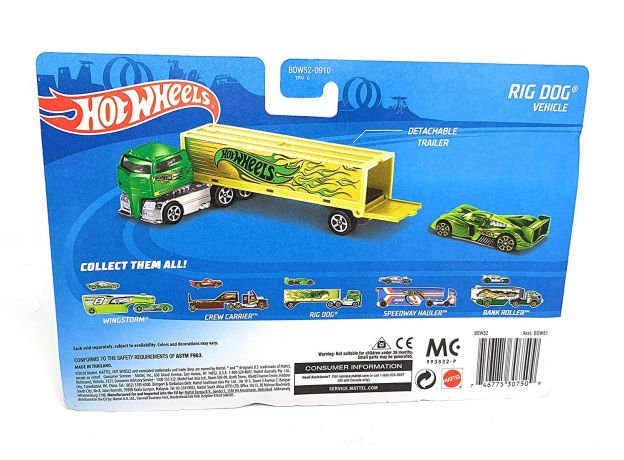 تریلی و ماشین Hot Wheels, image 2